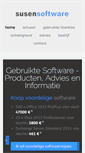 Mobile Screenshot of nl.susensoftware.com